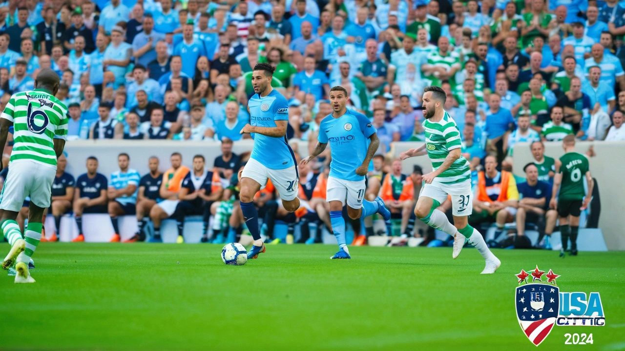 Manchester City Kicks Off US Tour with Thrilling 4-3 Loss to Celtic