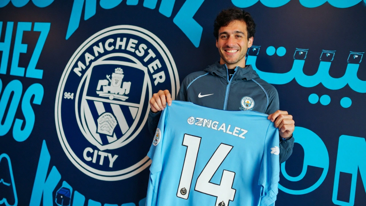 Nico Gonzalez calms injury scare as £50m Man City signing returns to training after FA Cup knock