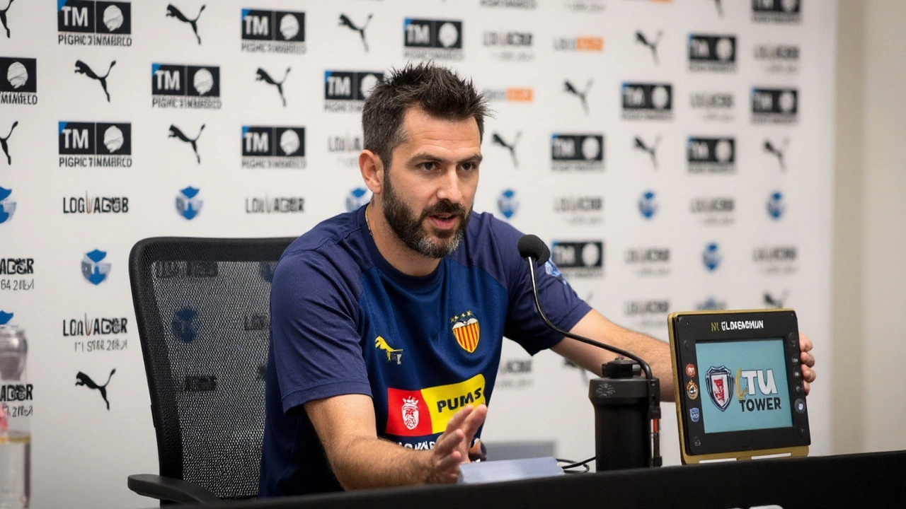 Valencia Coach Corberán Calls for Better Away Form Ahead of Espanyol Clash